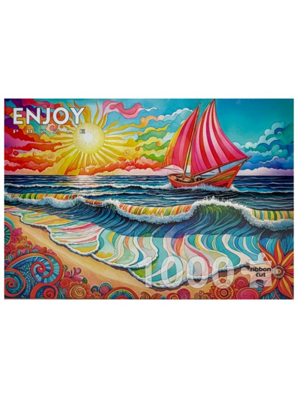 NEW Enjoy Sailing at Sunrise 1000pc Jigsaw Puzzle Peggy Collins